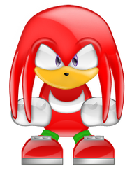 Knuckles in Tux Style