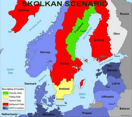 Map of the Skolkan Region