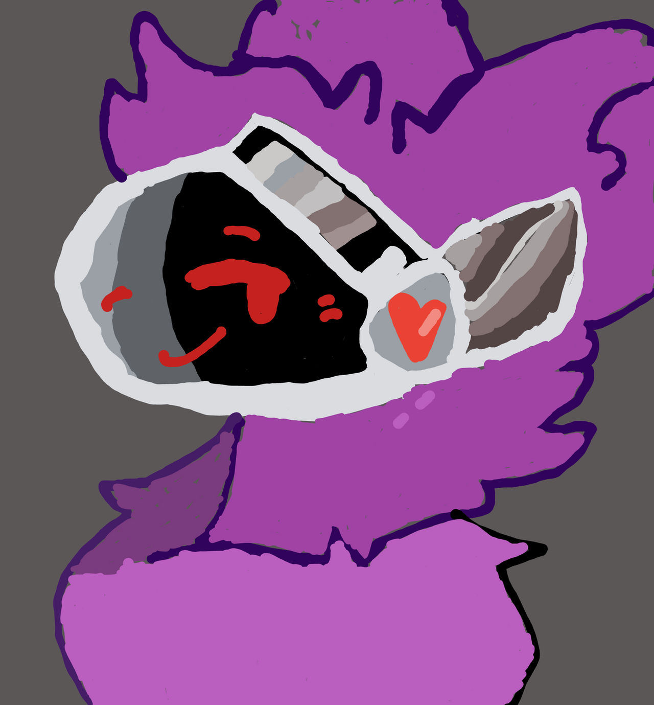 Protogen Racoon first protogen by USAWolf2 on DeviantArt