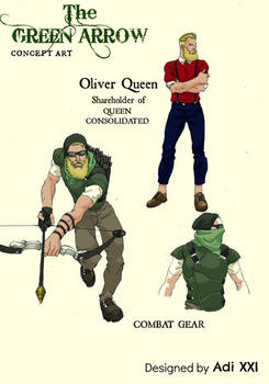 The Green Arrow artwork