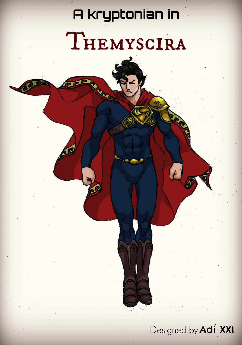 A kryptonian in Themyscira by Adi-Herawan on DeviantArt