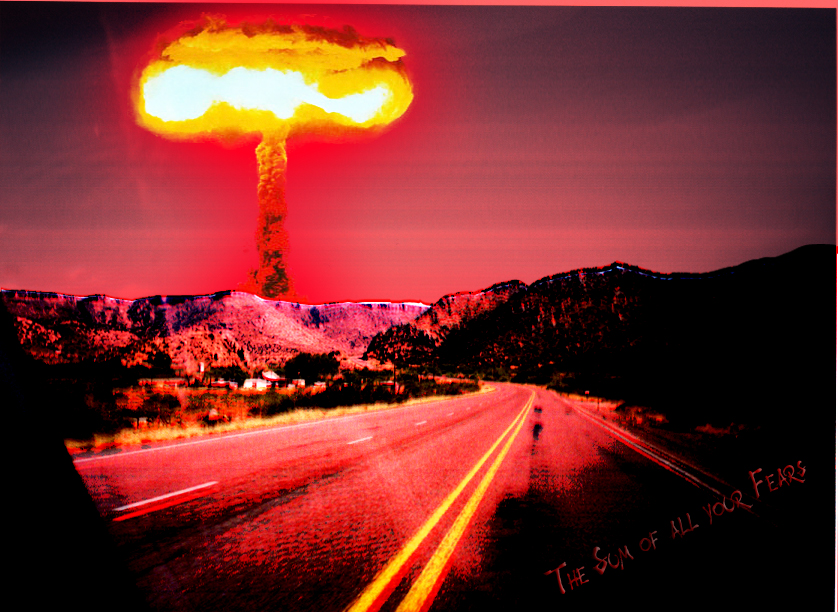 Светящаяся область ядерного взрыва. Ядерный взрыв на закате. Ядерный взрыв в Нью-Йорке. Ядерный взрыв солнца. Ядерный взрыв на фоне города.