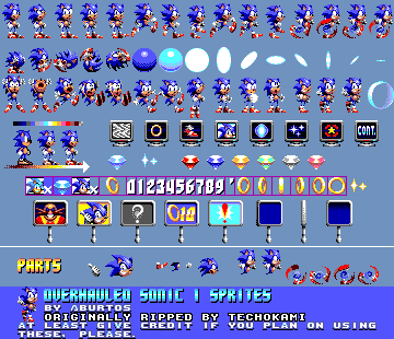 Sonic Sprites. Need Help!