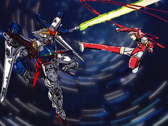 Wing 00 Vs Hikaru