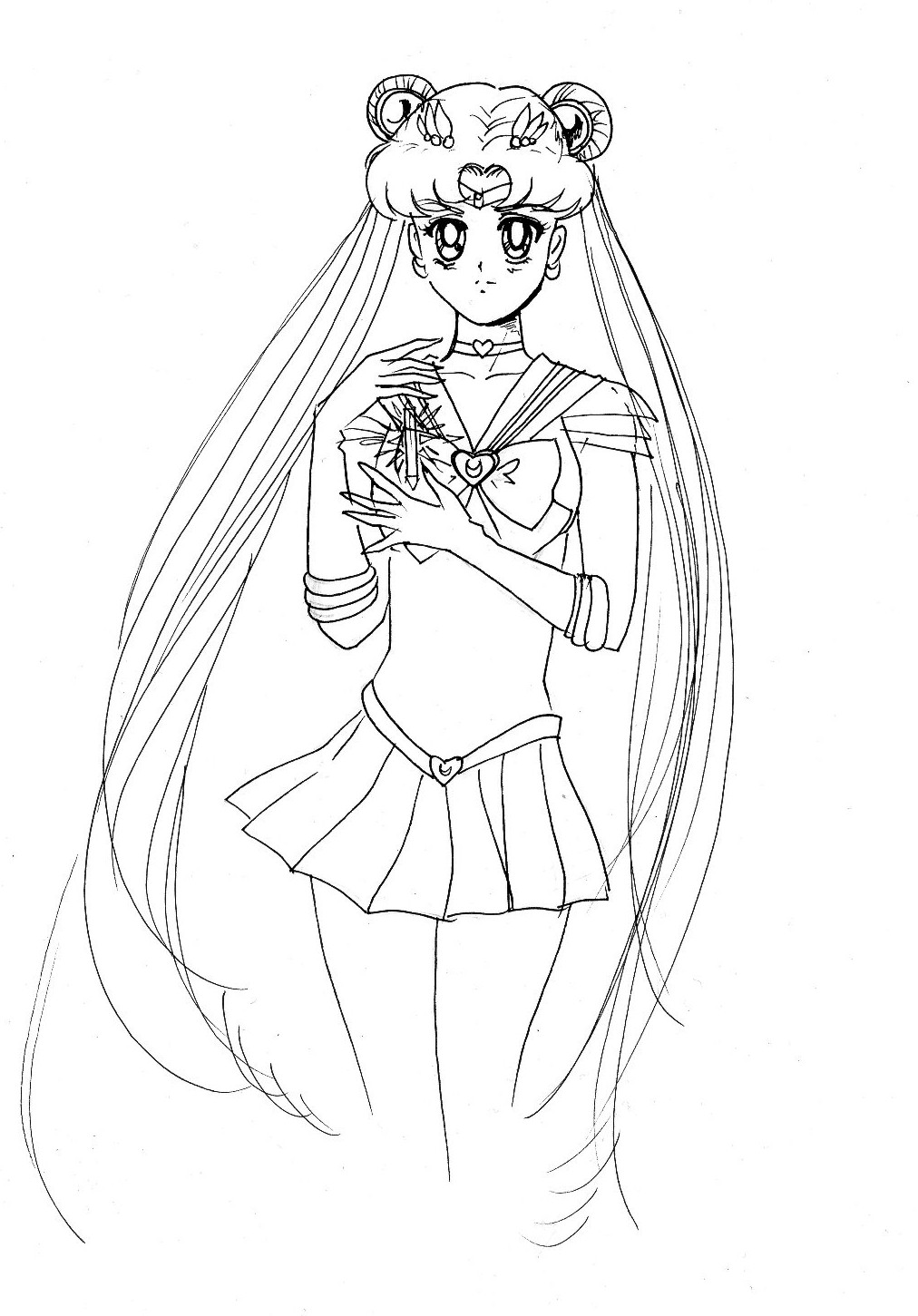 Pure Heart Crystal-Sailor Moon S-Sketch