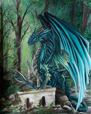 Forest Dragon by krisbuzy