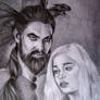 Daenerys and Khal Drogo