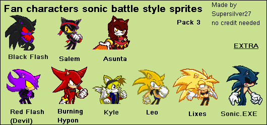 Visual Checklist for Sonic Classic Heroes by flamewingsonic on DeviantArt