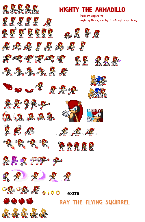 Sonic Sprite sheet variety pack. by parrishbroadnax on DeviantArt