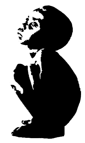 starving child stencil