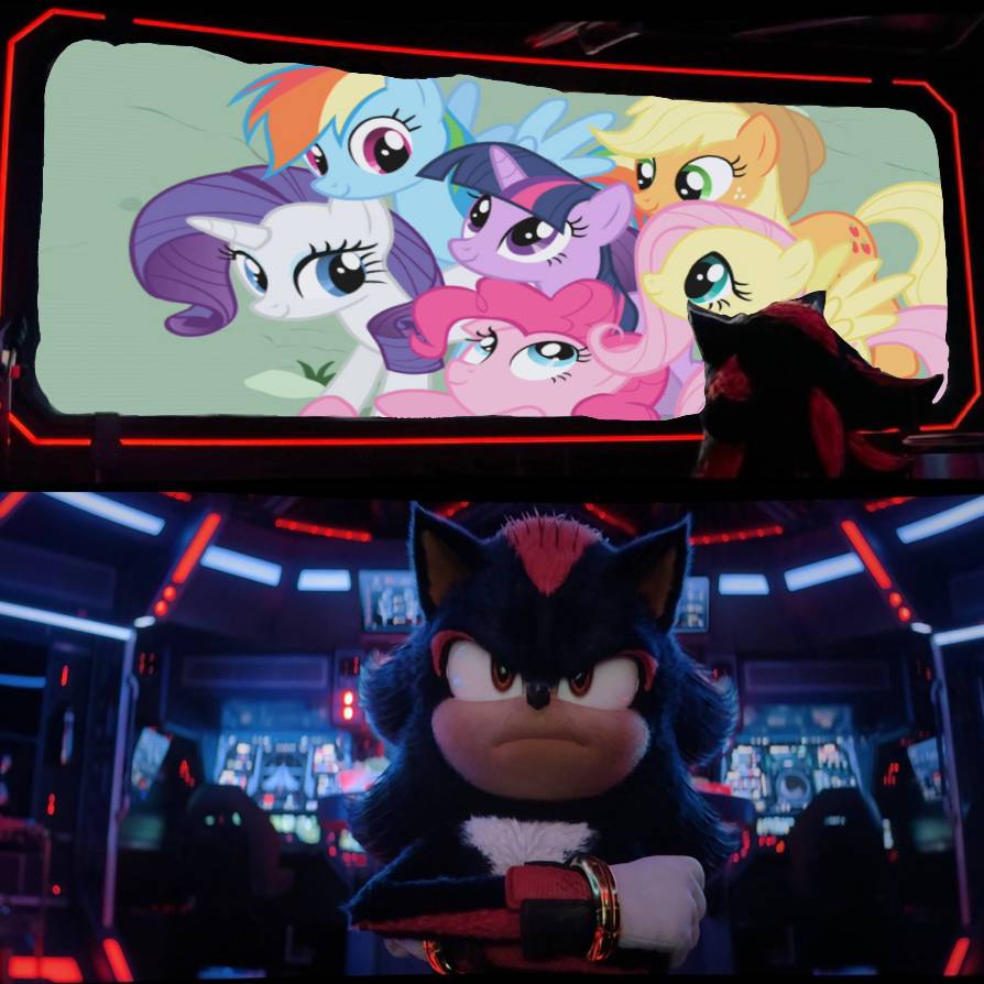 Shadow is Watching MLP Friendship Is Magic by FamousEagle4523 on DeviantArt