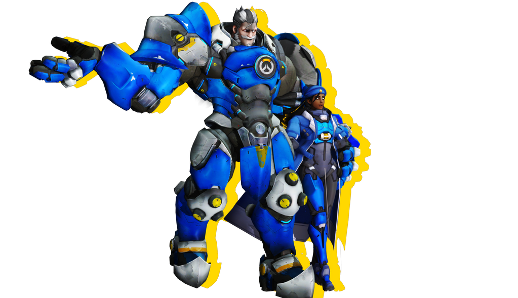 Reinhardt x Ana by MarieVLSempai on DeviantArt