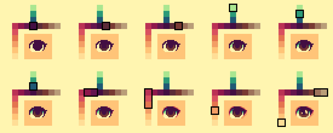 Eyes shading (Step by step) by runmry on DeviantArt