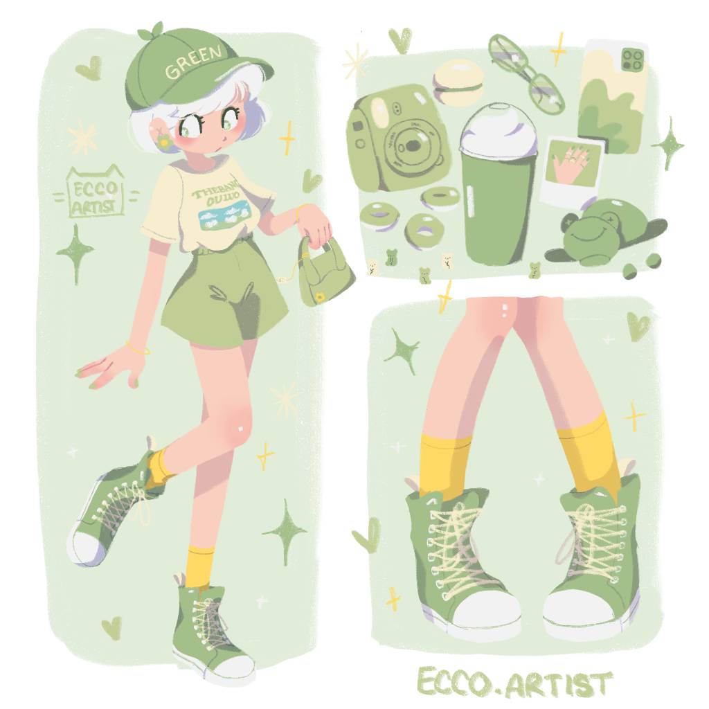Green! by EccoArtist on DeviantArt