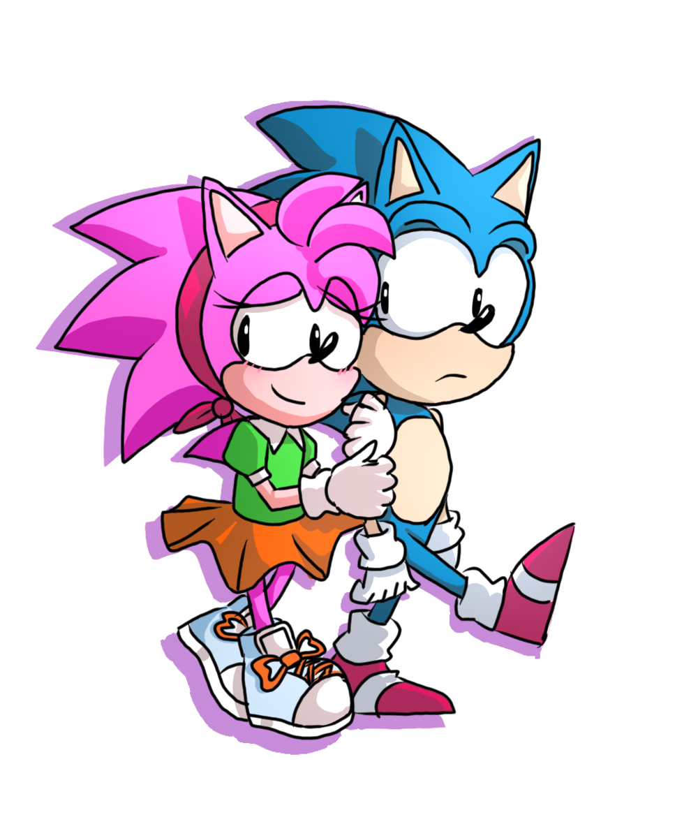 Classic Sonamy by Deaream on DeviantArt