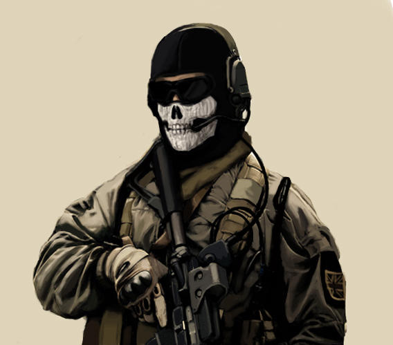 Simon Ghost Riley (Call of Duty) by DexelArt0 on DeviantArt