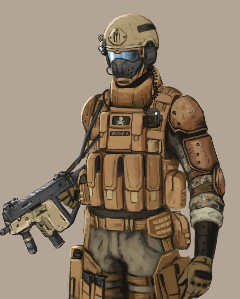 Future Soldier concept art by FonteArt on DeviantArt