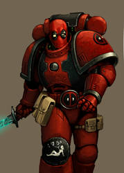 Deadpool Space Marine