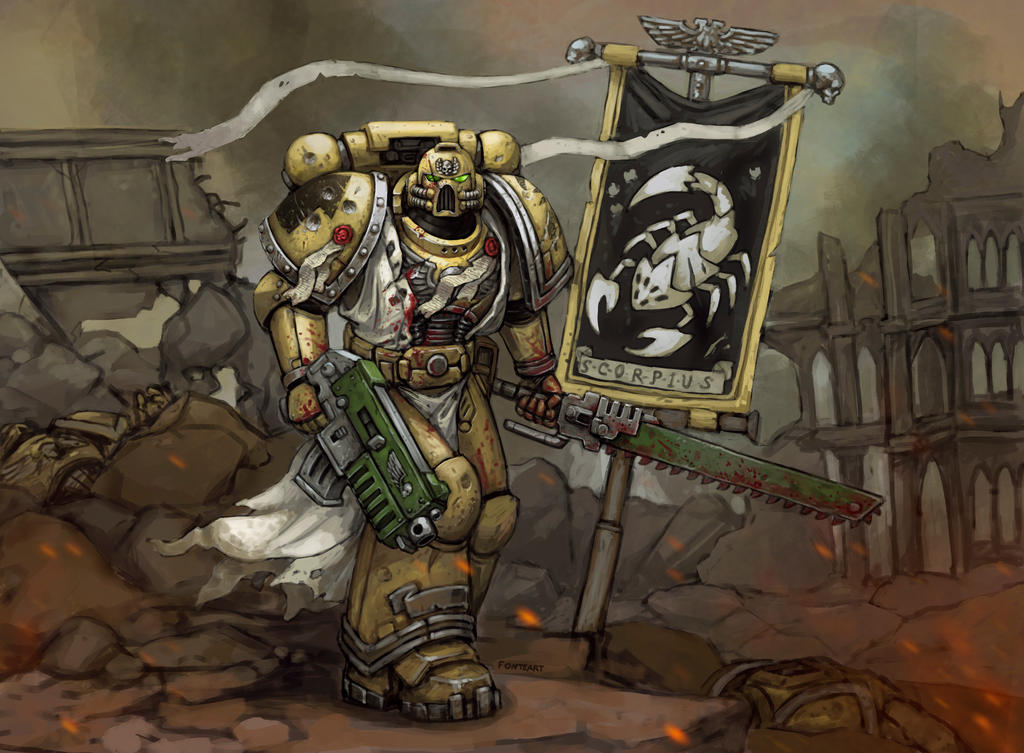 Commission - Ordo Scorpius Space Marine
