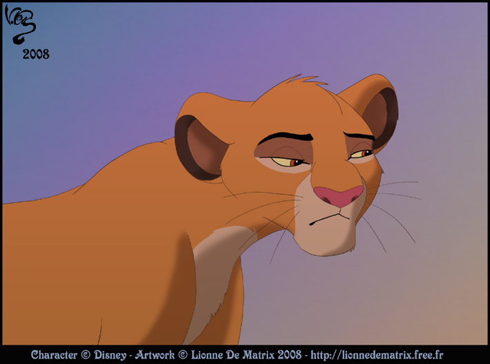 Lion King - Depressed Simba