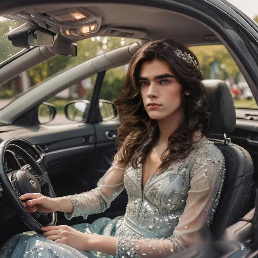 Prom Cars Deviantart It's hard to drive in a prom dress by Mumbo1979 on DeviantArt