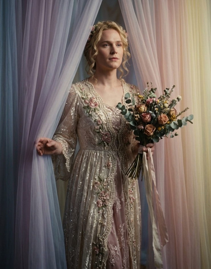 Ready to be his wife's bride...
