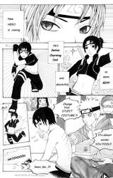 Naruto Doujinshi_SAI by Archie-The-RedCat