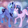 Twilight Sparkle and Princess Luna