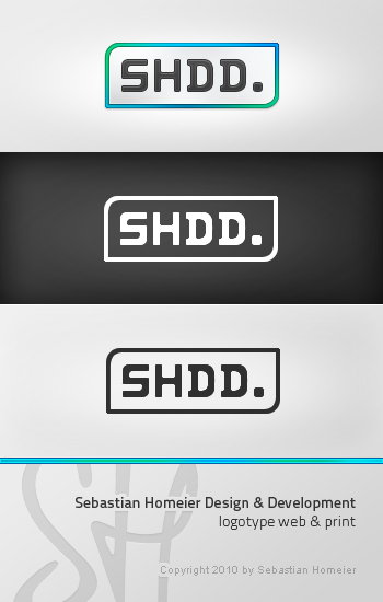 SHDD. logo design