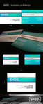 SHDD. business card design by Basti93