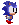 Mini Sonic Pixel Sprite - Running