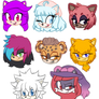 $ | Headshot Stickers