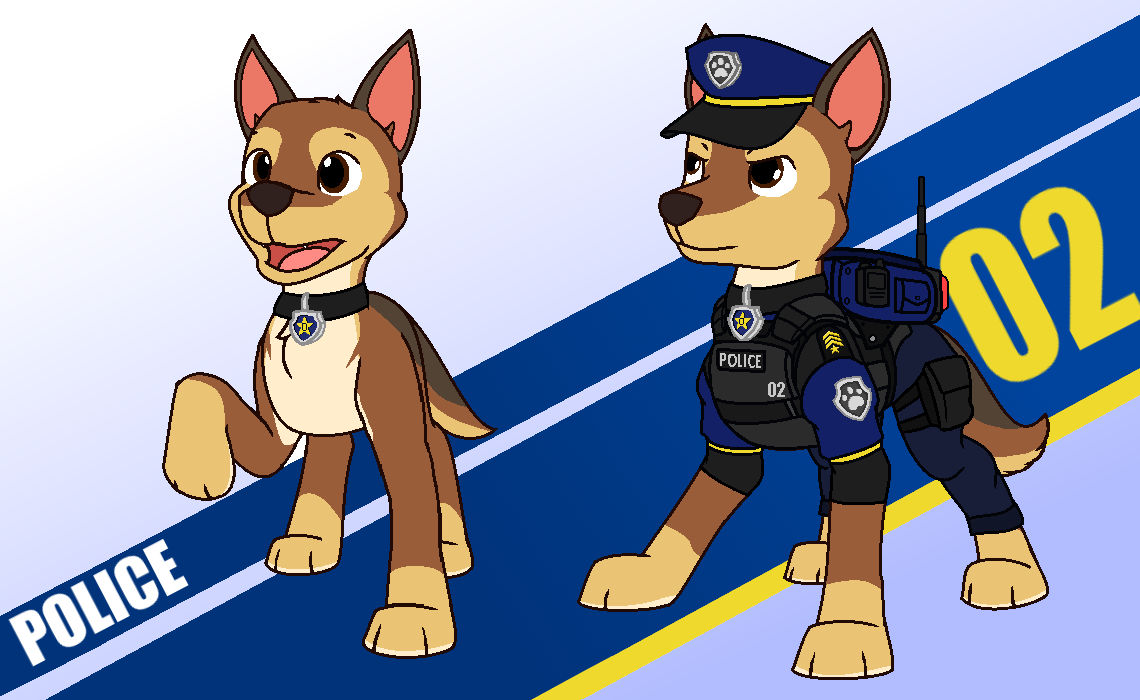 PAW Patrol: Chase Redesigned (OUTDATED) by nobodyherewhatsoever on