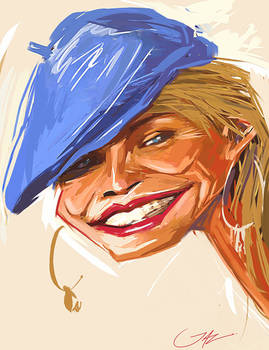 Cameron Diaz Caricature