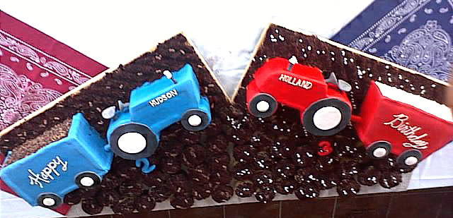 Tractor Cakes