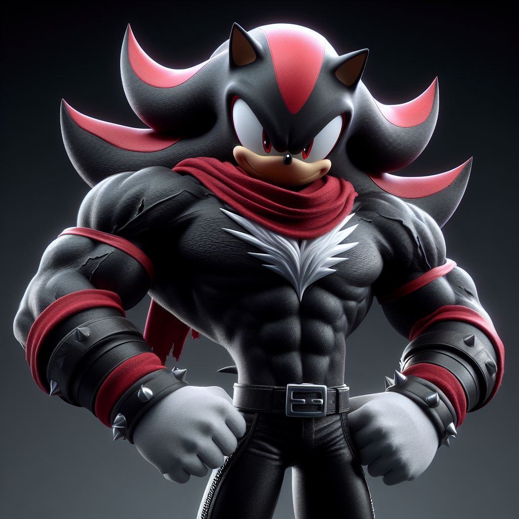 Arshadow Buff Buff/Ripped Shadow The Hedgehog by PetarMeMeMakerarts on DeviantArt