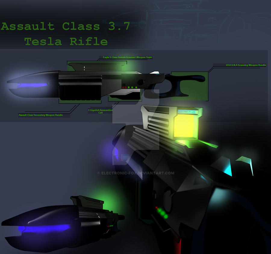 tesla rifle by electronicfox on DeviantArt