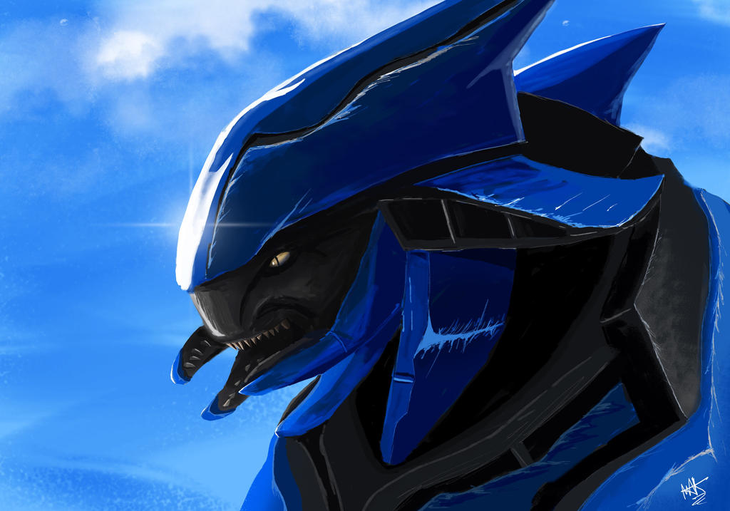 A Blue Banished Sangheili