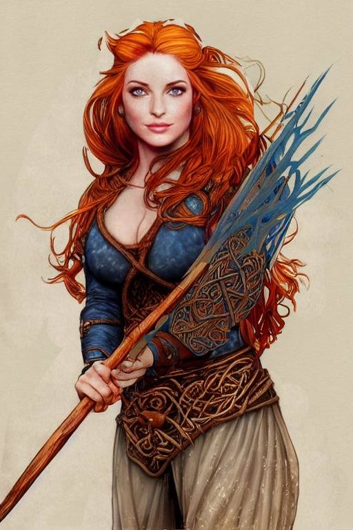 Celtic warrior by AledThompsonArt on DeviantArt