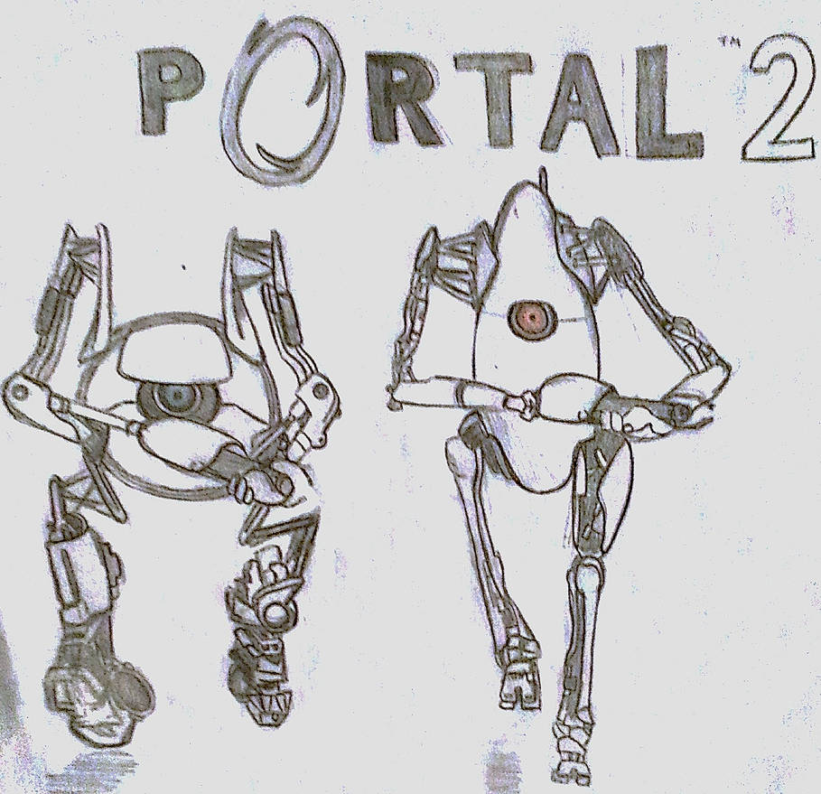 Portal Rattman Drawing Portal 2 Fan Art by unchainxmxhrt on DeviantArt