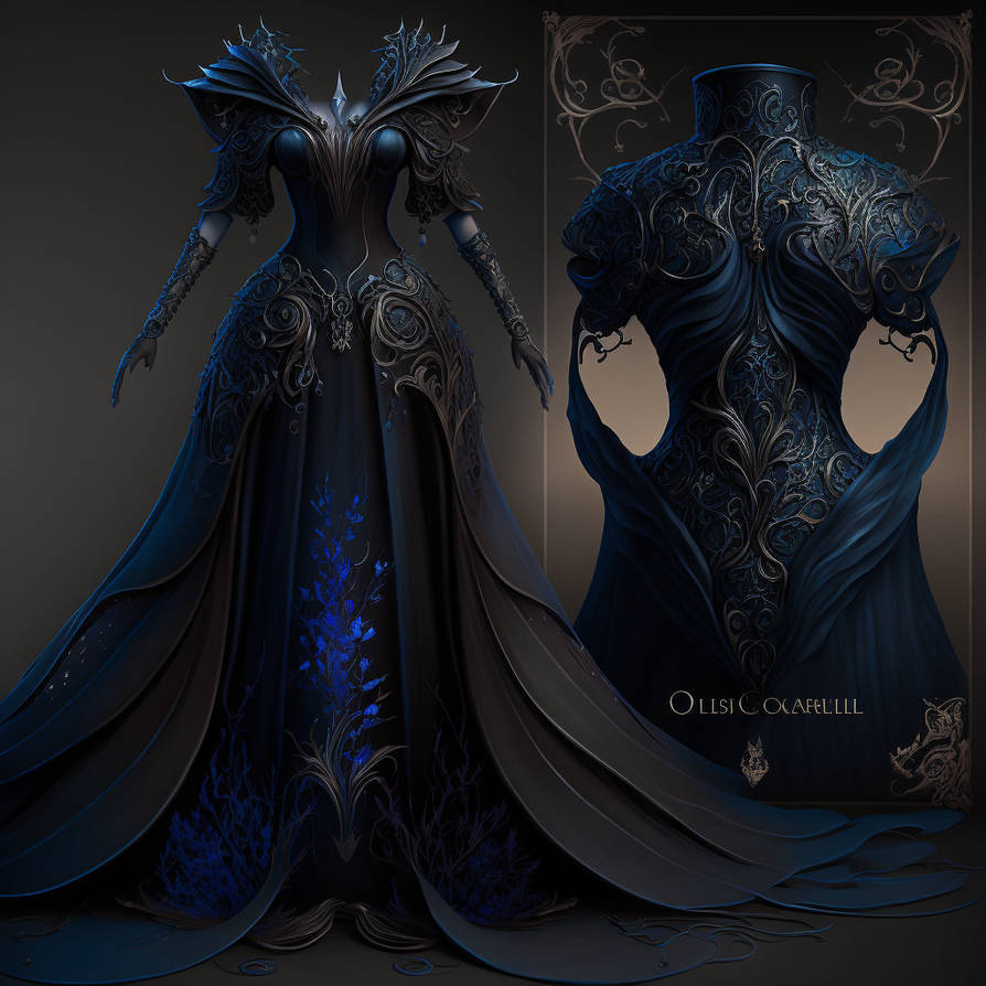 Aqw Obsidian Robe Queen of Obsidian 08 (5) by AmadiHunt on DeviantArt