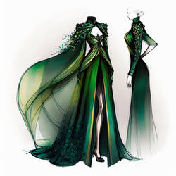 Emeralds - Gown (8)