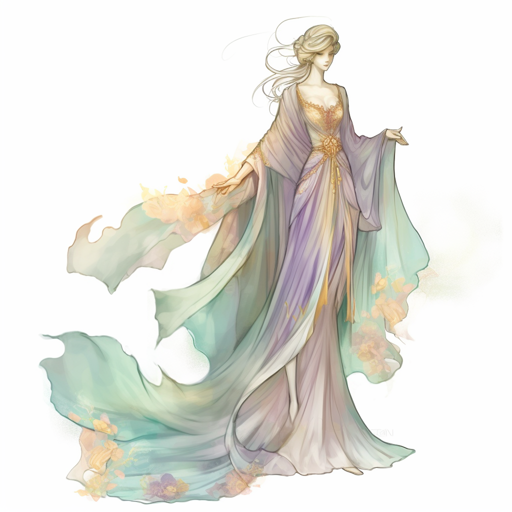 Spring - Fantasy Gown (7) by AmadiHunt on DeviantArt