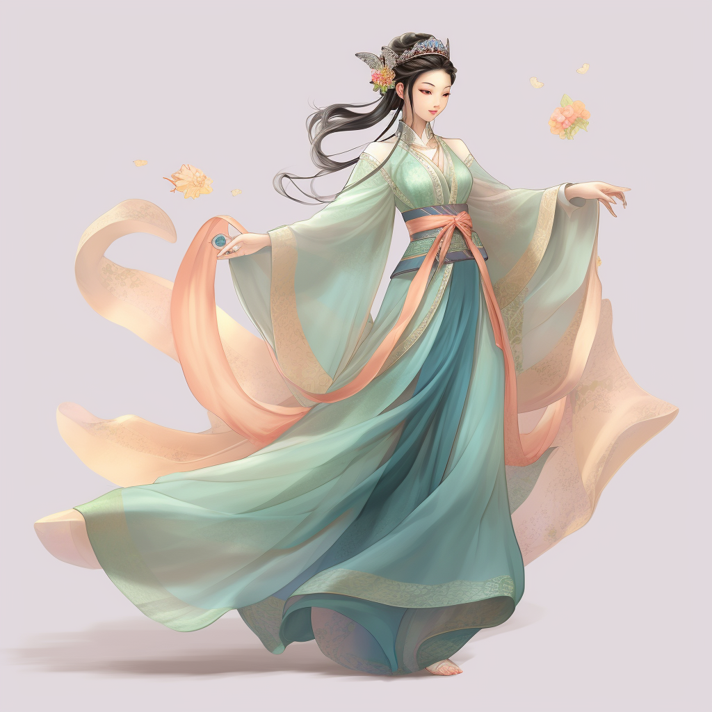 Full Character Flowing Robe Spring - Fantasy Robes (87) by AmadiHunt on DeviantArt