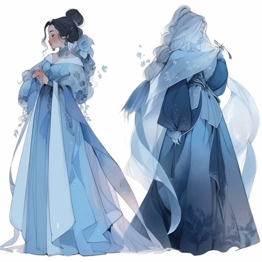 Blue - 03 - Fantasy Robes (13) by AmadiHunt on DeviantArt