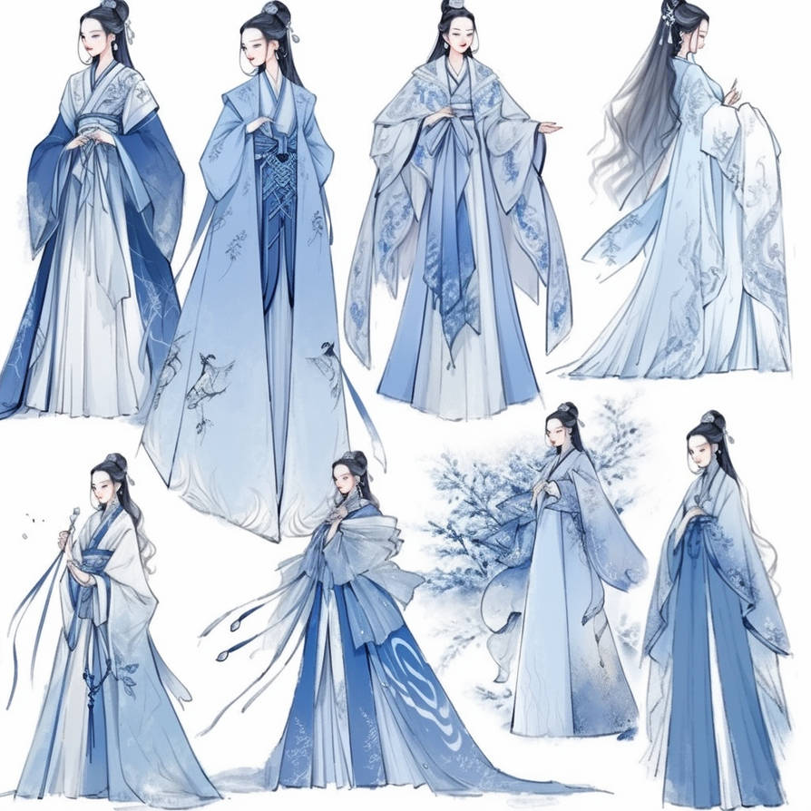Blue Robe Charactor Blue - 03 - Robes (87) by AmadiHunt on DeviantArt