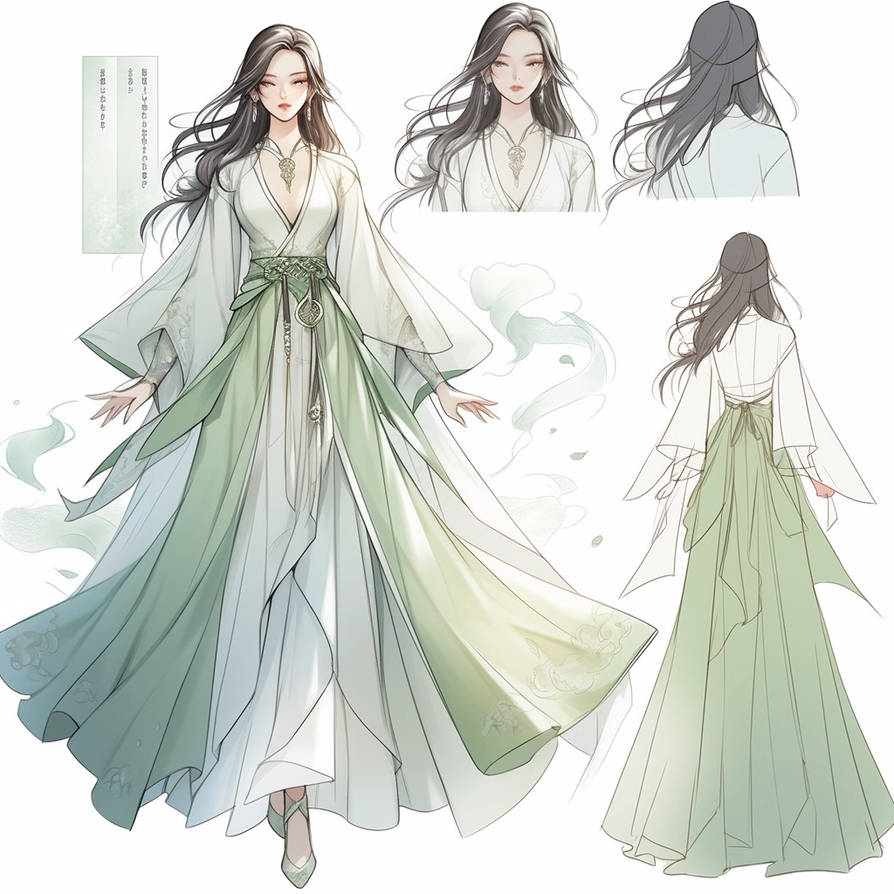 Full Character Flowing Robe Wilds - A02 - Fantasy Robes (37) by AmadiHunt on DeviantArt