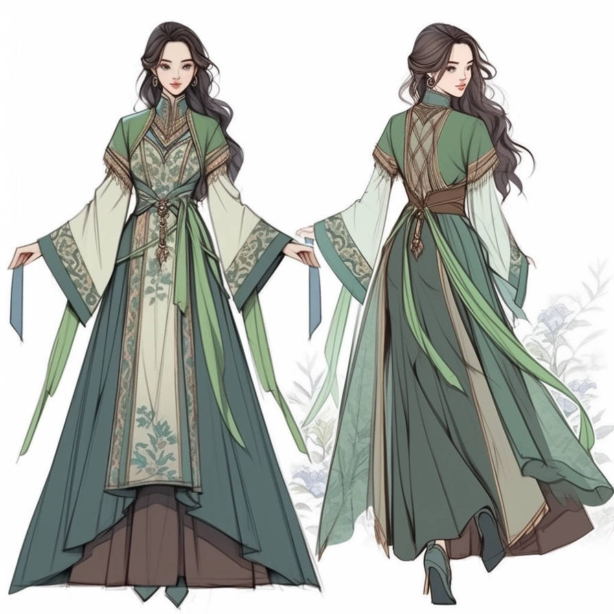 Wilds - A02 - Fantasy Robes (207) by AmadiHunt on DeviantArt