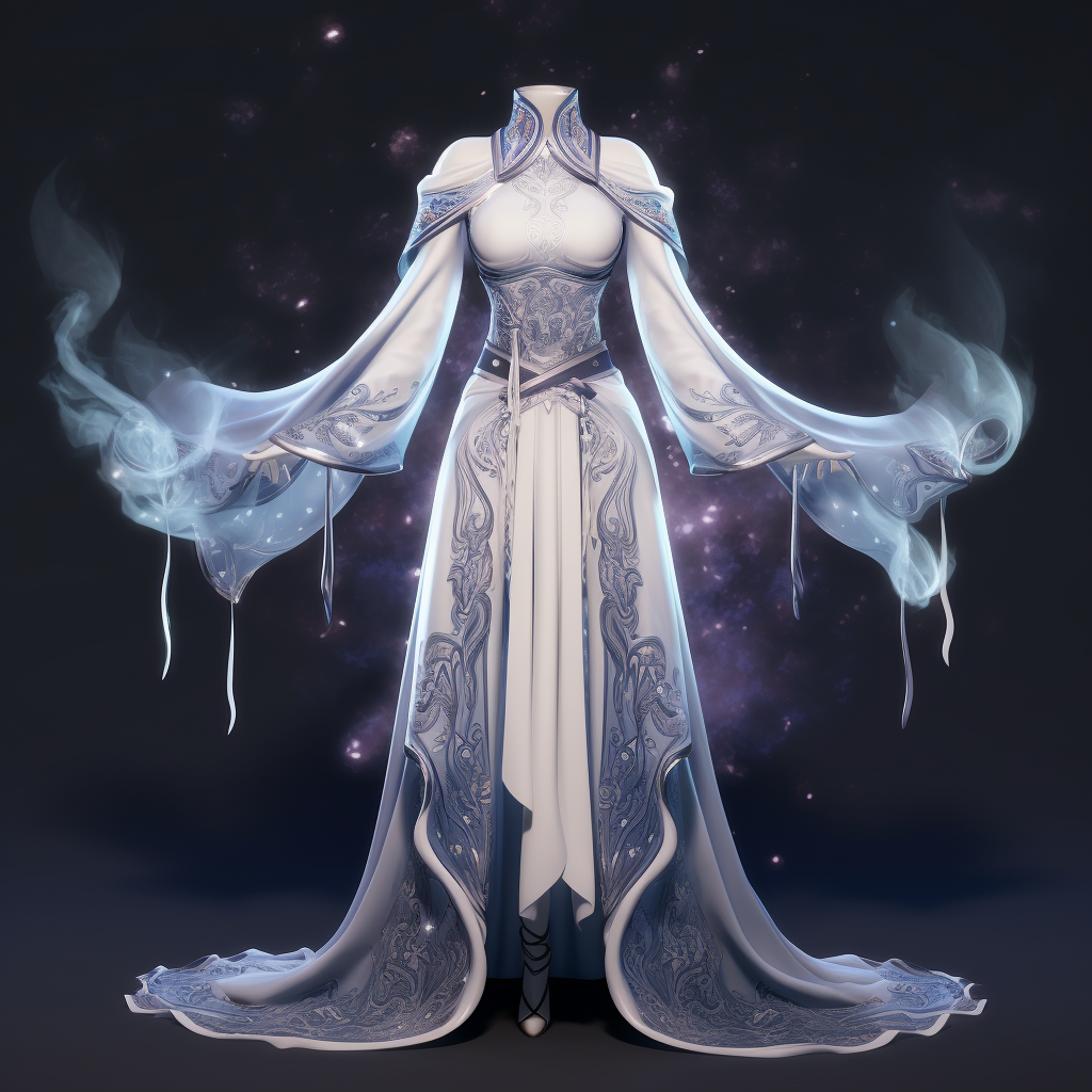 Deviantart White Robe Lightning - Sci Fi Robes (44) by AmadiHunt on DeviantArt