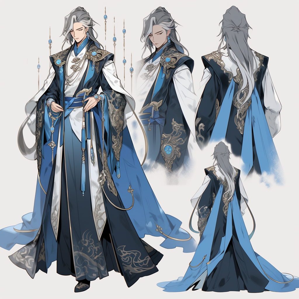 Two Time Character With Robe Day - A02 - Fantasy Robes (116) by AmadiHunt on DeviantArt